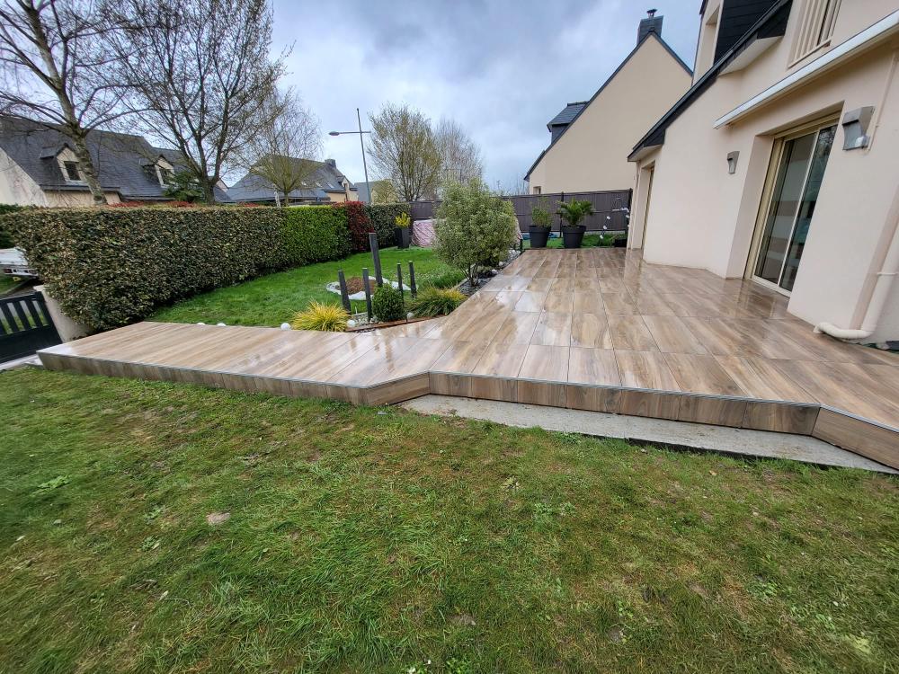 pose carrelage exterieur